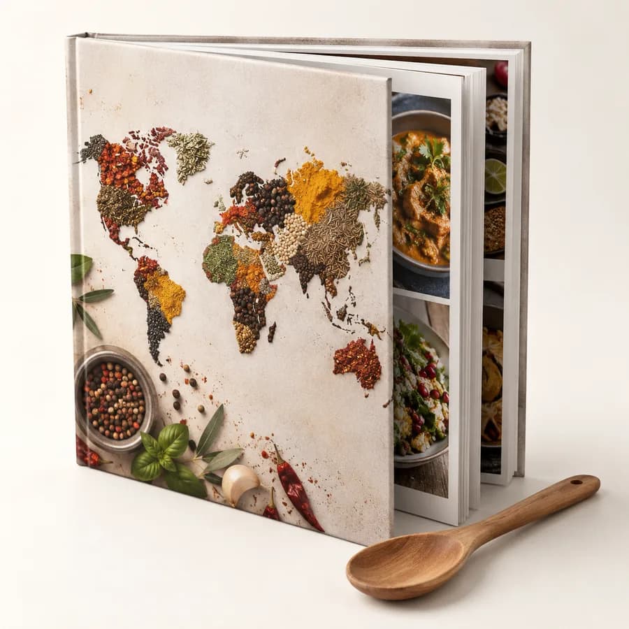 Illustration : cadeau autour de la cuisine
