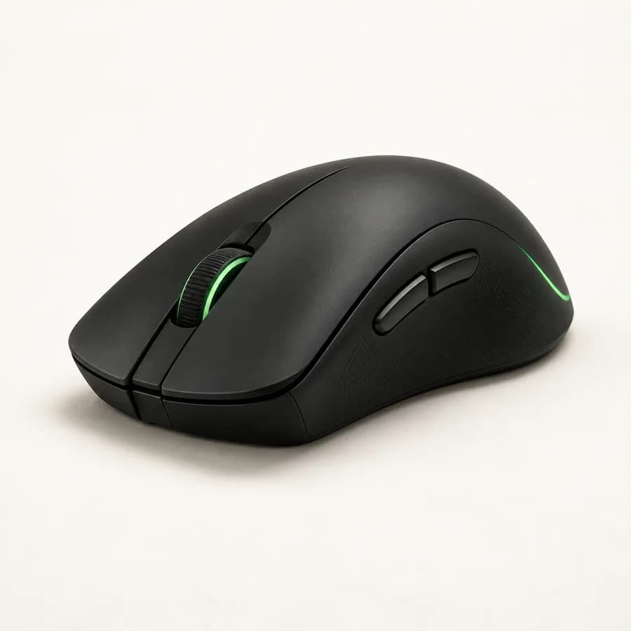 Illustration : souris gaming ergonomique