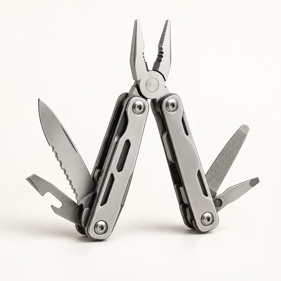 Illustration : outil multifonction compact