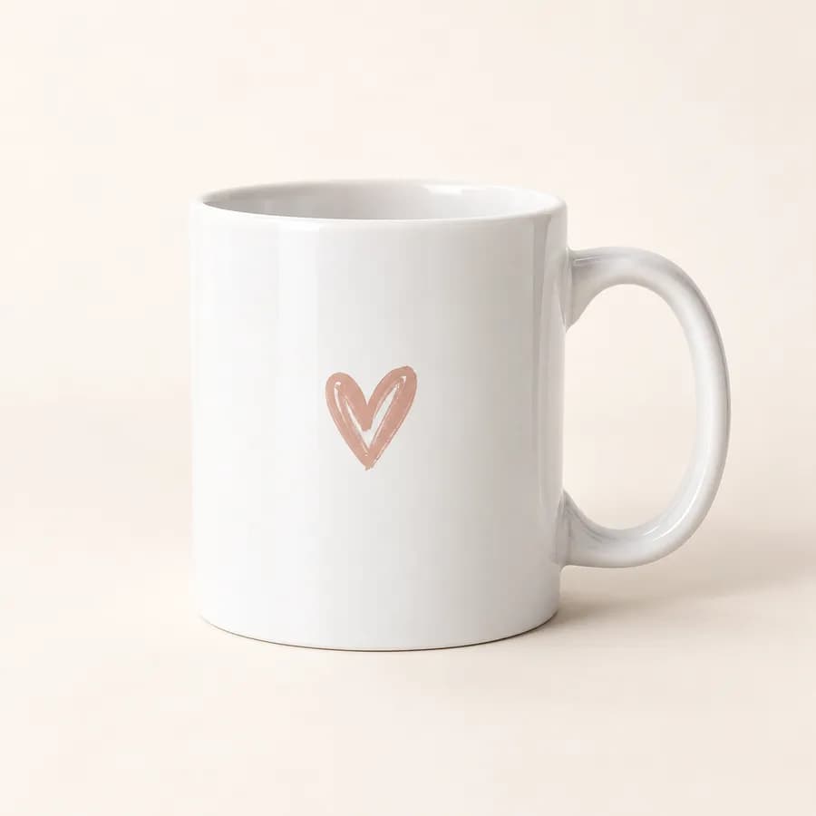 Illustration : mug personnalisable