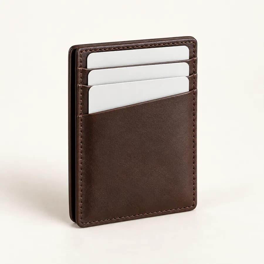 Illustration : portefeuille compact pour cartes