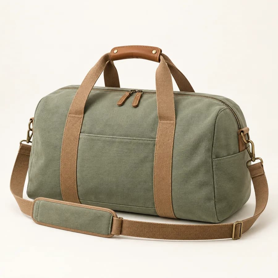 Illustration : sac de voyage pour un week-end