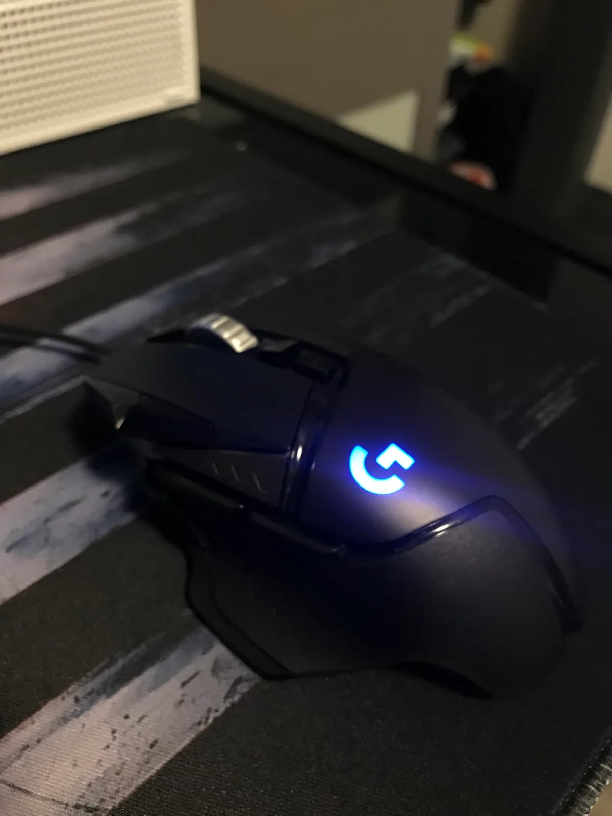 Souris gaming filaire Logitech G502 Hero noire
